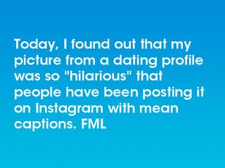Dating profile captions
